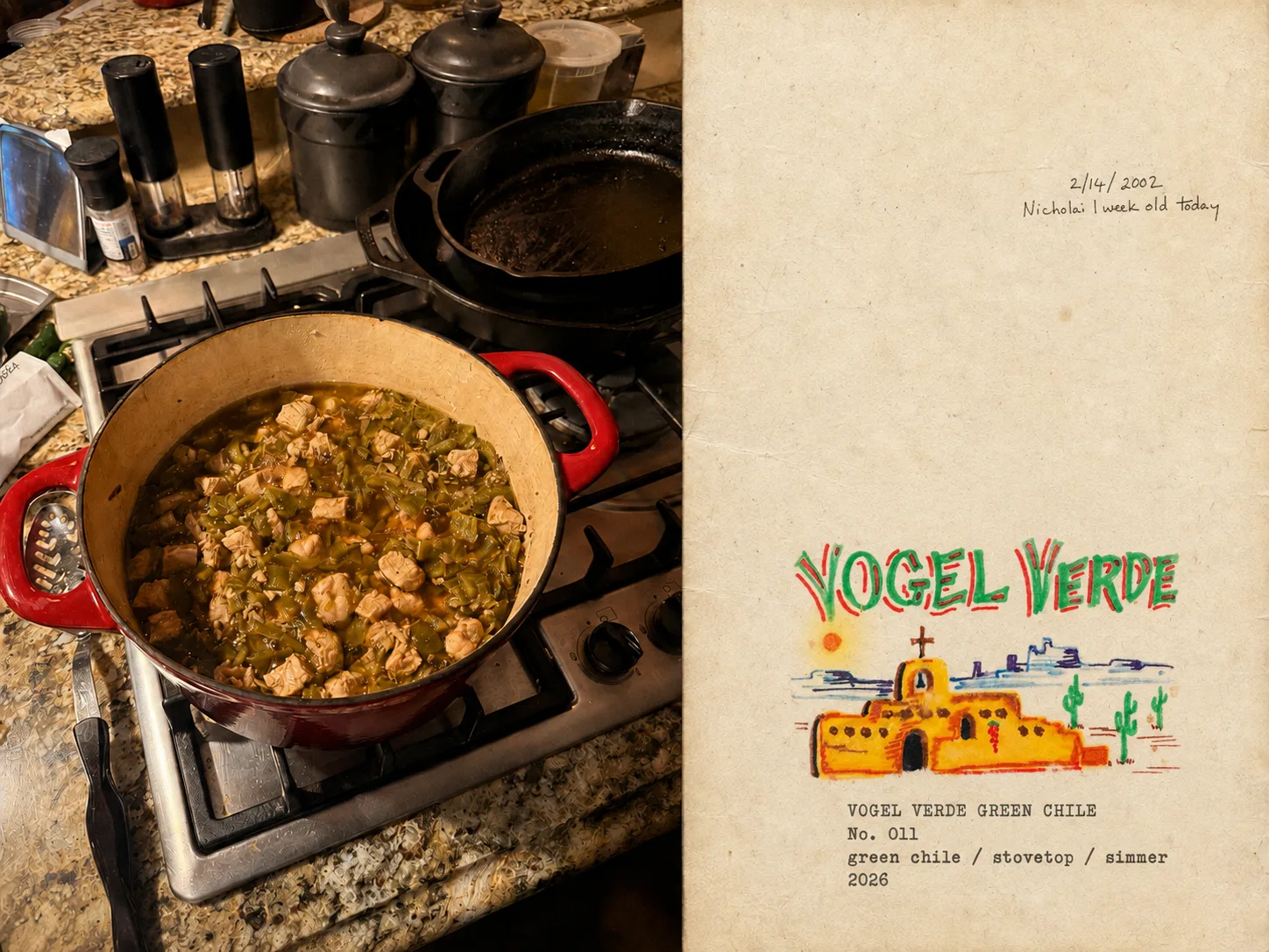 Vogel Verde Chili